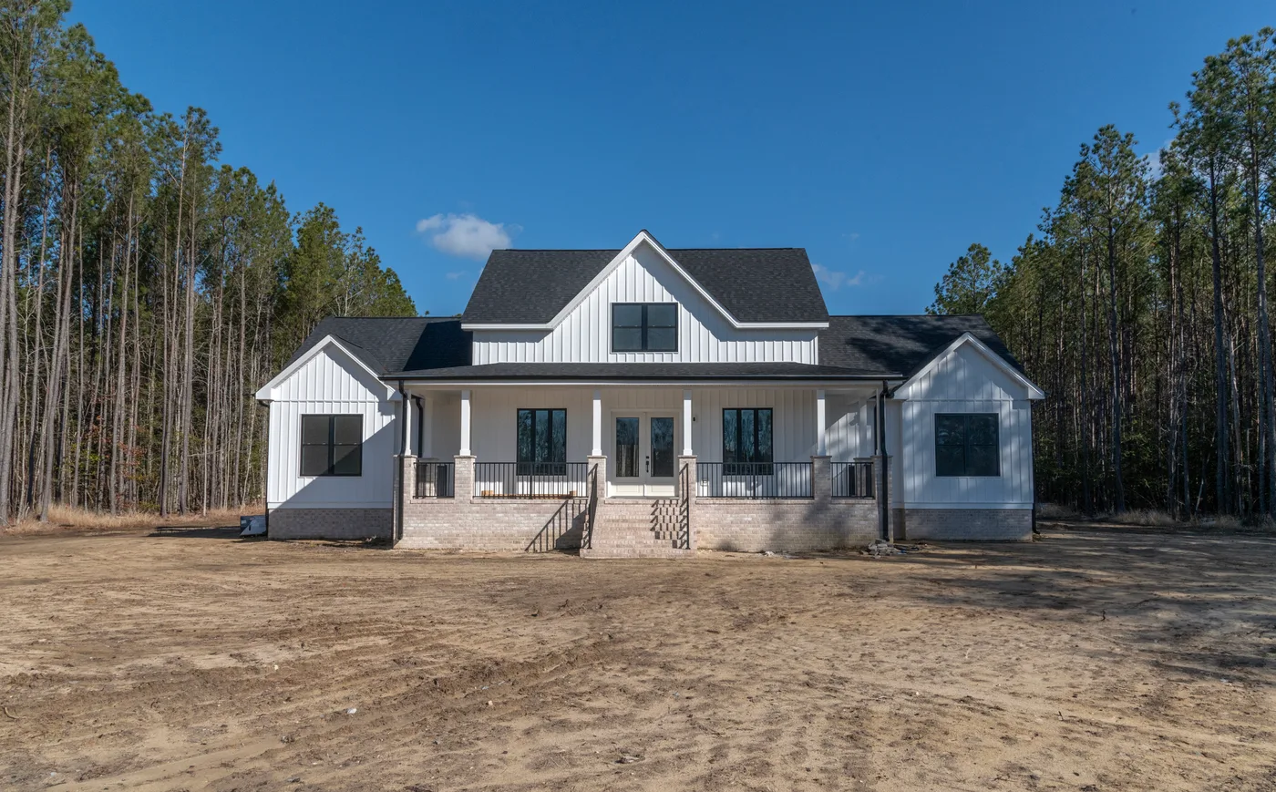 Home exterior in a local neighborhood